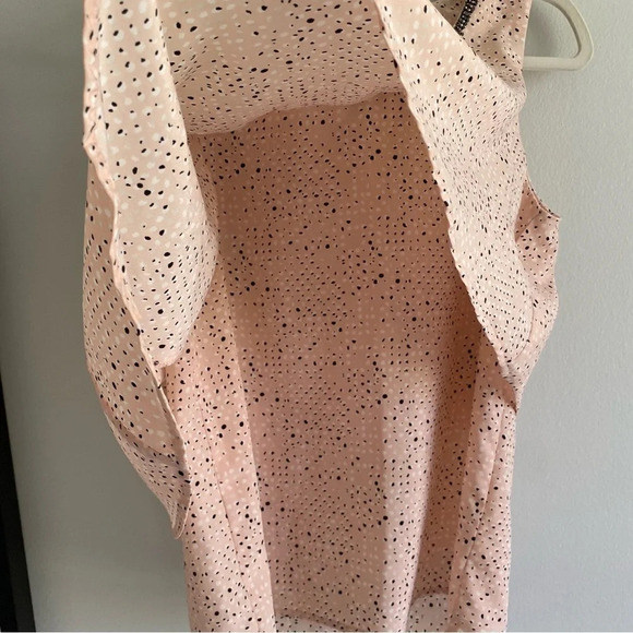 JUICY Couture Flowy, Asymmetrical Pink white and black speckled Tank Top Size S - Picture 5 of 13